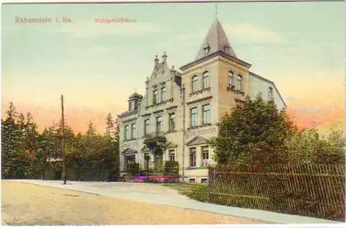 27574 Ak Rabenstein in Sachsen Waldschlößchen um 1910