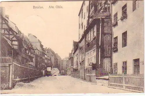 27568 Ak Breslau alte Ohle 1916