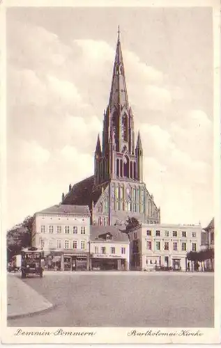 27536 Ak Demmin Poméranie Bartholomai Église 1942
