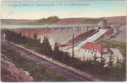 27521 Ak Talbverbahne Mater près de Dippoldiswalde 1926