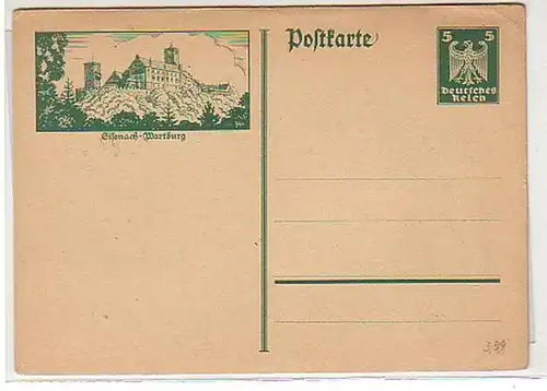 27498 Ganzsachen-Postkarte Eisenach Wartburg um 1930