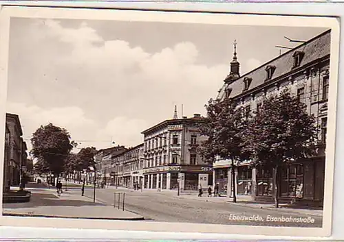 27494 Ak Eberswalde Eisenbahnstraße 1954