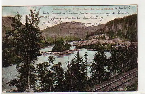 27493 Ak Batiscan River P. Que. from la Tuque Branch 1907