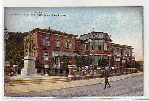 27487 Ak Kiel Impérial Yacht Club Bâtiment 1910