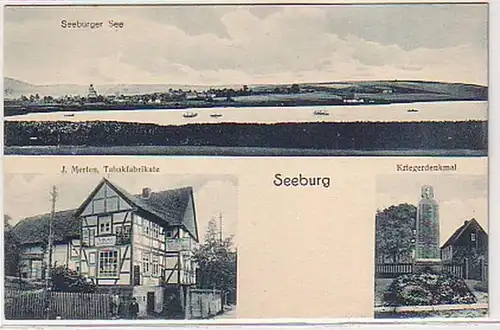 27453 Mehrbild Ak Seeburg Tabakgeschäft usw. um 1920