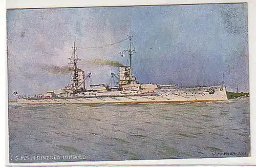 27445 Ak Grand vaisseau S.M. Princerégent Luitpold 1916