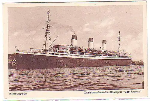 27391 Ak Zweischraubenschnelldampfer "Cap Arkona"um1930