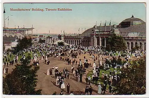 27387 Ak Toronto Exhibition Manufacturers Building 1910