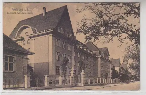 27380 Ak Freiburg i.B. Lazarett Waldseeschule 1918