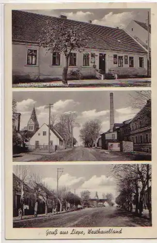 27351 Ac multi-images Salutation de Liepe Westhavelland vers 1910