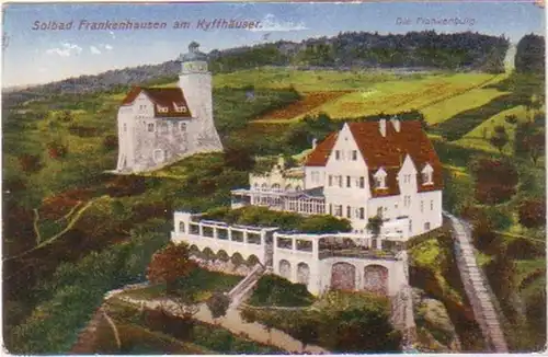 27309 Ak Solbad Frankenhausen au Kyffhauser vers 1920