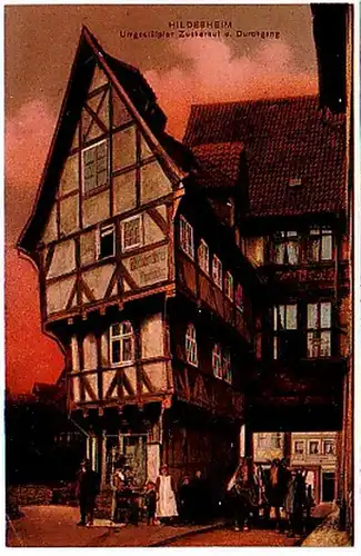 27296 Ak Hildesheim Casquette de sucre enveloppée vers 1910