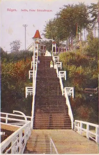 27228 Ak Sellin sur les hauteurs de l'escalier de plage 1936