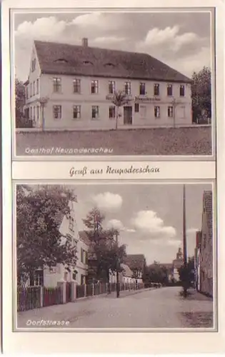 27198 Mehrbild Ak Gruß aus Neupoderschau um 1940