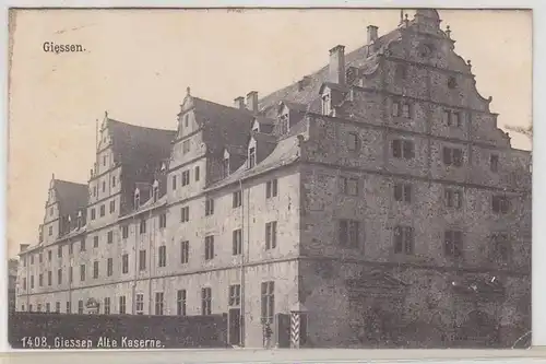 27181 Ak Giessen alte Kaserne 1919