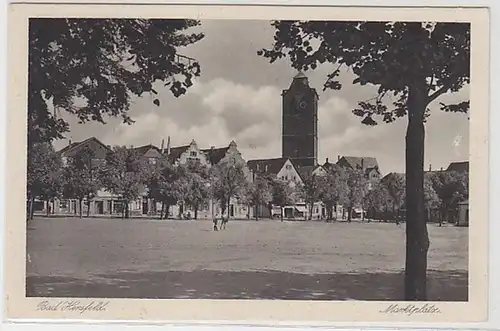 27123 Ak Bad Hersfeld Marktplatz um 1930