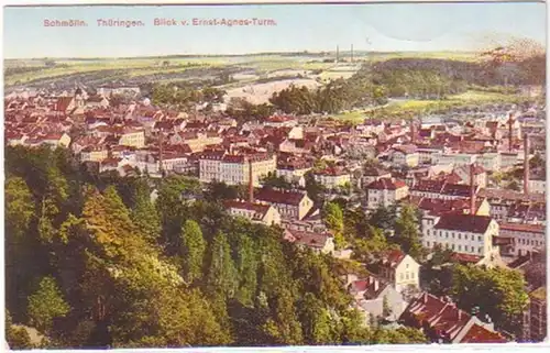 27071 Ak Schmölln Blick vom Ernst Agnes Turm um 1910