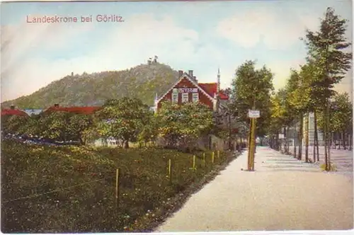27065 Ak Landeskrone bei Görlitz um 1910