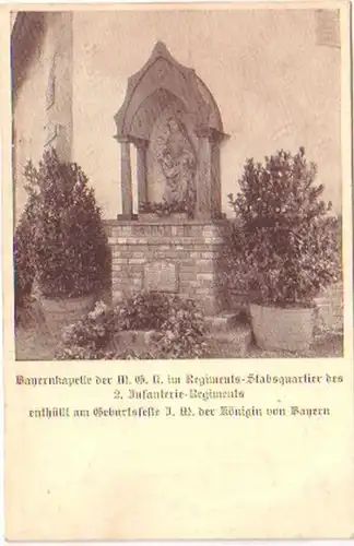 27053 Feldpost Ak Bayernkapelle d.2. Infanterie Regiment