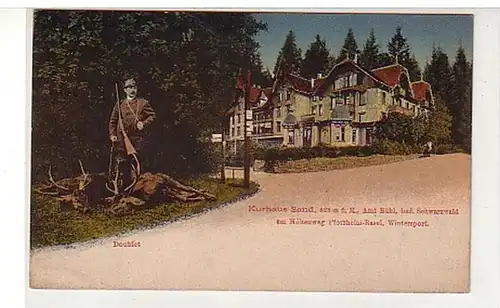 27039 Ak Kurhaus Sand badischer Schwarzwald vers 1910