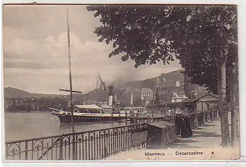 27023 Ak Montreux Debarcadere 1911