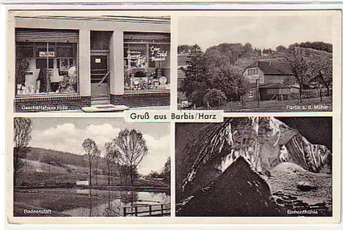 27020 Mehrbild Ak Gruß aus Barbis Harz 1959