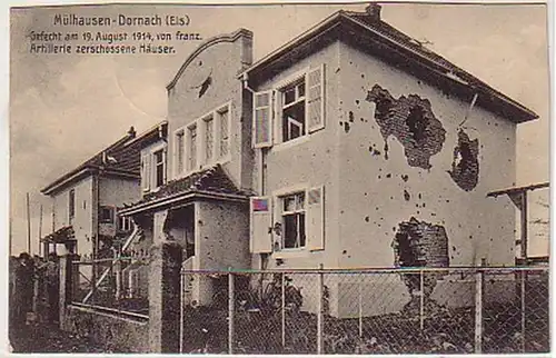 26959 Ak Mülhausen Dornach Elsass 1915