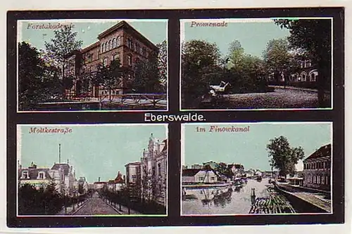 26911 Mehrbild Ak Eberswalde Moltkestraße usw. um 1915