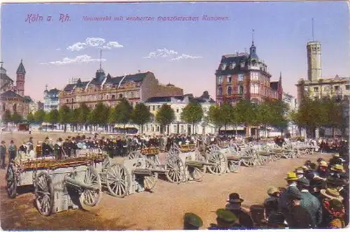 26905 Ak Cologne conquis des canons français vers 1915