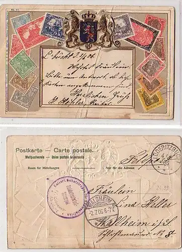 26873 Feldpost Ak Gibeon Deutsch Südwestafrika 1906