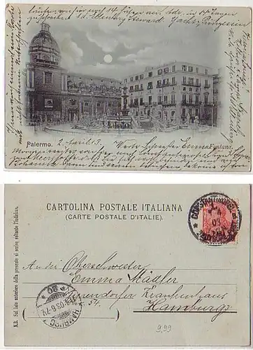 26818 Ak Deutsche Post Turquie Constantinople 1903