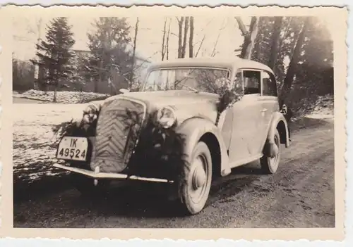 26741 Photo originale vieille voiture vers 1930