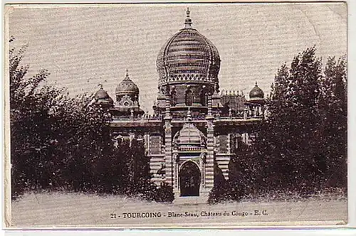 26729 Ak Tourcoing Blanc Seau Chateau du Congo 1915