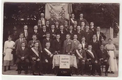 26724 Photo Ak Jeunesse Association Hermsdorf et ses environs 1920