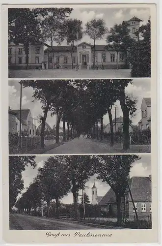 26719 Multi-image Ak Salutation de Paulinenaue vers 1930