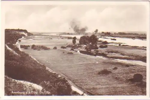 26650 Ak Arneburg - L'Elbe vers 1920