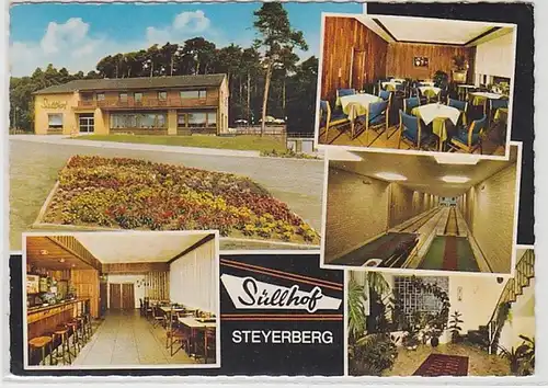 26632 Mehrbild Ak Steyerberg Hotel und Gaststätte Süllhof 1969