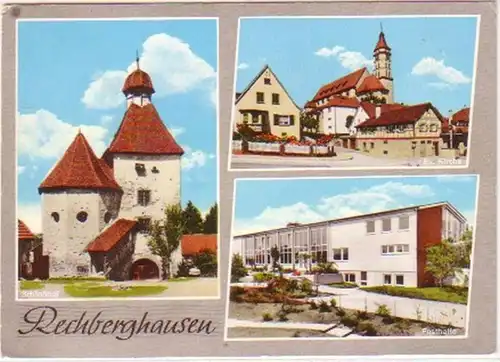 26627 Multi-image Ak Rechbergshausen Festhalle, etc. 1984