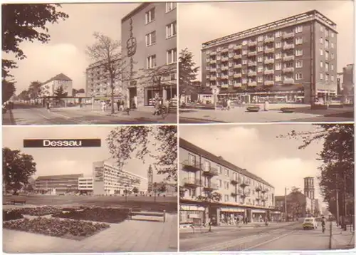 26609 Mehrbild-Ak Dessau Wilhelm-Pieck-Straße 1968
