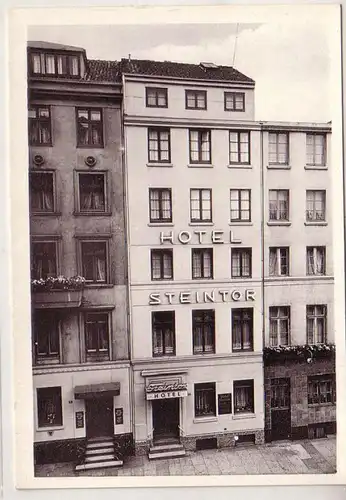 26585 Ak Hamburg Hotel Steintor Steintorweg vers 1940