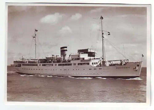 26552 Ak HAPAG Bäderdienst M.S. "Königin Luise" um 1935