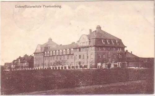 26514 Feldpost Ak Unteroffiziersschule Frankenberg 1918