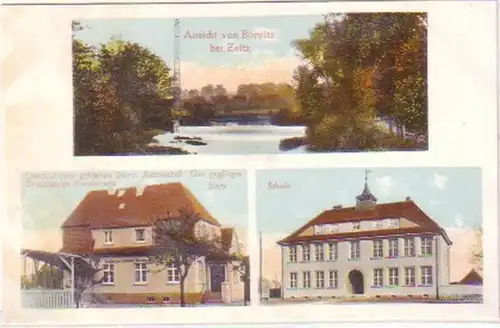 26384 Vue multi-image Ak de Bornitz à Zeitz vers 1930