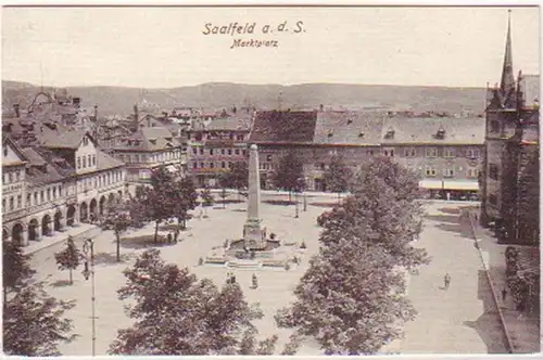 26348 Ak Salenfeld a.d. Sale Marktplatz vers 1920