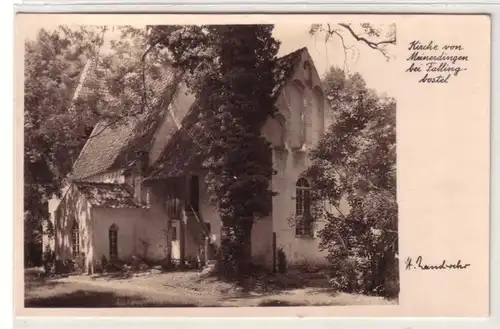 26308 Ak Eglise de Meindingen à Fallingsbostel vers 1940