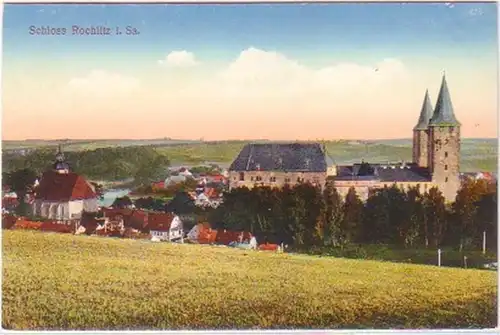 26288 Ak Schloss Rochlitz in Sachsen um 1910