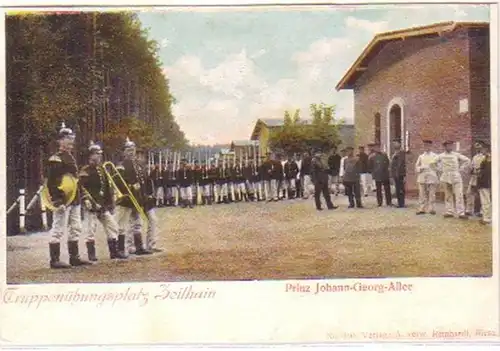 26270 Ak lieu d'entraînement des troupes tempshain 1903