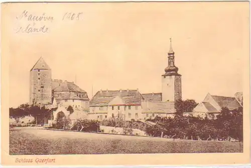 26267 Ak Schloss Querfurt Vue totale 1909