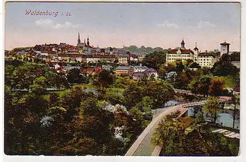 26251 Ak Waldenburg in Sachsen 1926