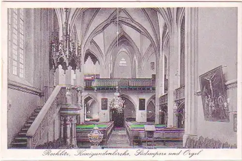 26239 Ak Rochlitz Kunigundenkirche um 1930